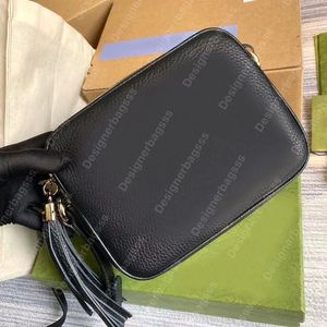 Designer câmera sacos de ombro couro genuíno mulheres mensageiro saco crossbody cassic borla sela bolsas senhora lona satchel zipp2775