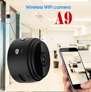 A9 3,0M Pixel 720P Full HD Мини-видеокамера WIFI IP Беспроводные камеры безопасности Внутреннее домашнее наблюдение Маленькая видеокамера ночного видения