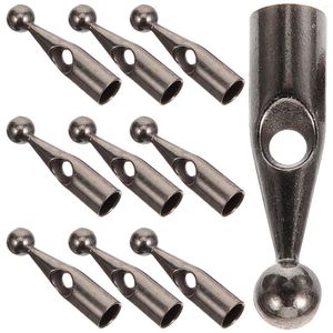 Guarda-chuvas 10 Pcs Peças Acessórios Guarda-chuva Reparando Grânulos de Cauda Substituição Capas de Osso Pequeno Dobrável