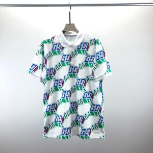 MEN THARTS DESTRICER TEES RAINBOW MUSHROMTH LETTER PRINT SHORT SLEEVE TOPS COTTON COTTON LOOTER MEN