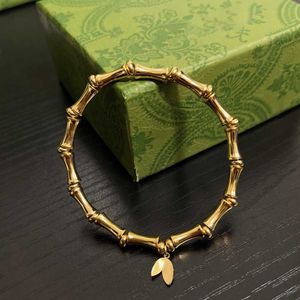 Designer bracelet fashion bamboo Joint bangles women black yellow white glue bracelet Luxury jewlery Gift