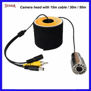 Underwater Camera Fish Finder Stainless Steel Housing 12 Leds Cold Resistant Nater Proof Anti-Pressing Cable