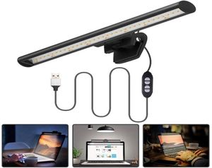 Nachtlichter USB-Bildschirm LED-Schreibtischlampen Dimmbar Computer Laptop Bar Hängeleuchte Tischlampe Studie Lesen für LCD-Monitor1335324