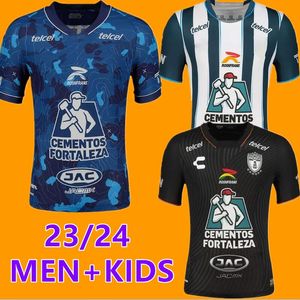 23 24 Pachuca E.Sanchez Mens Soccer Jerseys MX CF Pachuca A.Hurtado E.Lopez M.Hinestroza Home Away 3rd Football Shirt Short Sleeve Uniforms 888