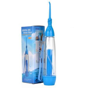 Irrigatorer Portable Oral Irrigator Manual Uppblåsbar Vatten Spray Dental Floss Dental Irrigator Mouthwash Water Flosser Water Pick