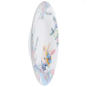 Plates Easter Tray Small Dessert Salad Kitchen Fruits Serving Dishes Household Appetizer