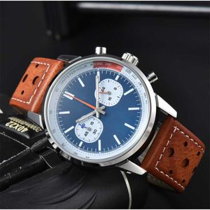 38% rabatt på Watch Watch Top Time Mens Quartz Movement All Dial Work Chronograph Luminous Lifestyle Waterproof Wristerwatchmontre de Luxe