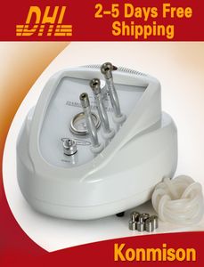 Macchina per dermoabrasione diamantata Macchina portatile per microdermoabrasione per uso domestico con 3 bacchette 9 teste per peeling della pelle Pulizia profondasi7153483