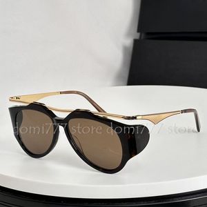 Premium 1: 1 Solglasögon för mode med metalllogotyp för kvinnor eller män med låda