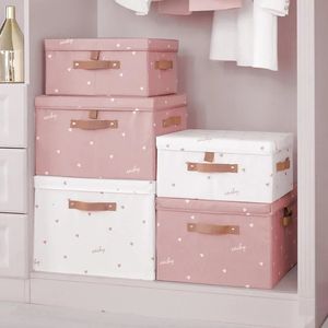 Clothes Quilt Storage Box With Lids Large Capacity Fabric Folding Cloth Organizer Closet Organizer Book Toys Blanket Storage Box 240229