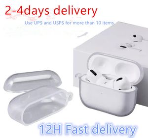 For Airpods 2 pro air pods 3 airpod Headphone Accessories Solid Silicone Cute Protective Earphone Cover Apple Wireless Charging Box Shockproof Case