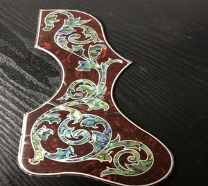 20mm PVS Guitar PickGuard Sthick Abalone inlaid med propolis Protective Plate7627965