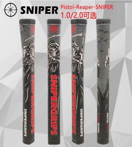 Sniper Golf Grips High Quality Pu Golf Putter Grips Gray Color in Choice 1PCSlot Golf Clubs Grips Shippin7735665
