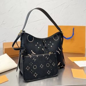 Bolsa de câmeras de designer crossbody: luxuosa e moda da bolsa de ombro feminino com detalhe da carta costurada de alta qualidade