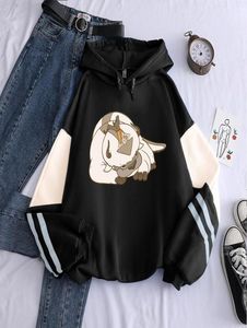 Men039s Hoodies Sweatshirts Avatar Son Airbender Aang Apa Kawaii Karikatür Kadınlar Harajuku Unisex Street Giyim Büyük Boy Win7533239