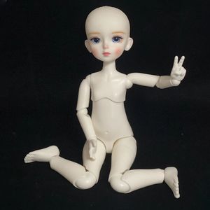 16 lalki BJD z makijażem 30 cm mechaniczne ciało stawowe otwartą głowę DIY DIY DZIEDNIKA