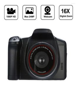 Fotocamere digitali portatili HD 1080P 16X Zoom 243939LCD Videocamera portatile Videocamera 16 milioni di pixel Home Small SLR1820343