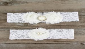 Braut-Beinstrumpfbänder, Abschlussball-Strumpfband, Braut-Hochzeits-Strumpfband, 2-teiliges Set, Kunstperlen, Größe 1721 Zoll 6950720