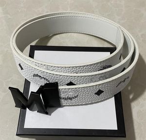 Initiales Silver Buckle Reversible Belt 33mm Belts for women designer Mens men luxury Leather Womens Brown Monogram Damier Azur Blue White Damier Grap 05gE#