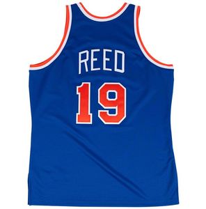 Stitched baskettröja Willis Reed 1972-73 Mesh Hardwoods Classic Retro Jersey Men Women Youth S-6XL