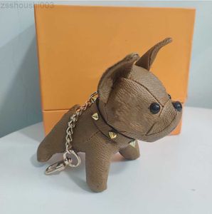 Bestförsäljande nyckelringar Fashion Key Buckle Purse Pendant Bags Dog Design Doll Chains KeyChain 6 Color Top SalityCPZX
