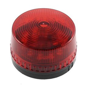 Lampada di segnalazione incidenti con luce stroboscopica industriale a LED AC 220V rossa LTE5061 De5206591