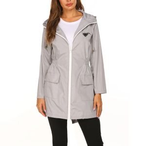 P-ra Designer Brands Giacca da donna con cappuccio Tendenza alla moda Sport di alta qualità Cappotto di ricarica casual Canotta con cappuccio Pantaloncini Impermeabile e resistente all'umidità S-XXXXL