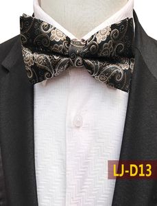 Classic Self Bow Ties for Man Paisley Striped Floral Mens BowTie Silk Necktie Wedding Jacquard Shirt Bowtie WEDDING BOWTIES8926894