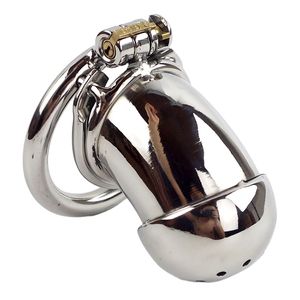 Anti off Spiked ring Male chastity device with catheter stainless steel penis lock chastity urethral penis ring chastity belt Sex toy man