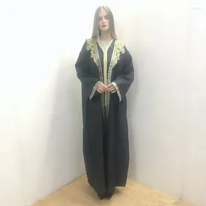 Ethnische Kleidung Muslim Abaya Türkei Kleider für Frauen Islam Spitze Design Robe Marokkanische Hochzeit Kaftan Verschleierung Ramadan Offene Abayas