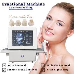 Portable Fractional Rf Skin Lifting Microneedling Machine Wrinkle Removal Radio Frequency Anti-Aging Use