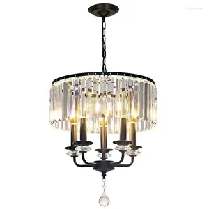 Pendant Lamps Modern Luxury LED Crystal Lights Living Dining Room Lighting Decor Lustre Chandelier Lamp Indoor Bedroom Fixture