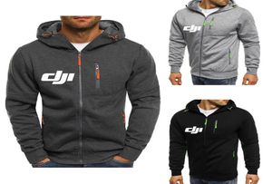 MEN039S Hoodies Sweatshirts 2021 DJI Profesyonel Pilot Drone Erkekler Sonbahar Ceketleri Hoodie Coats Sıradan Fermuarı Baskı Takip Har5474780