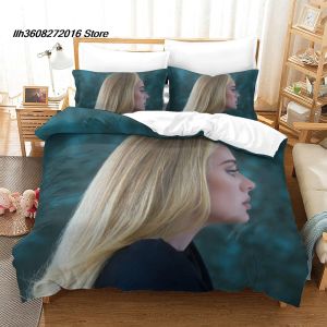 セット新しいAdele Adkins Bedding Set Single Twin Full Queen KingサイズベッドセットAldult Kid Bedroom DuvetCoverセット3Dプリントベッドシートセット