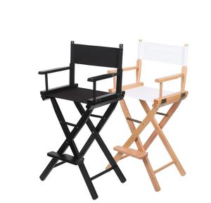椅子は交換用のキャンバスディレクターの椅子カバースツールプロテクターシンプルソリッドシートセット屋外ガーデンチア3133727