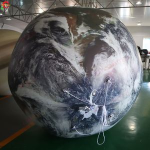 Outdoor -Aktivitäten 4md (13,2 Fuß) mit Gebläsebeleuchtung neun Planet aufblasbares Ballon -Sonnensystem Luftkugeln zum Verkauf