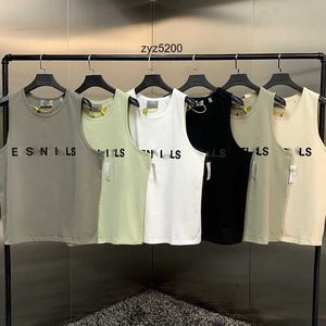 Herren-Tanktops aus Baumwolle, ärmellos, ESS-T-Shirt, Designer-Buchstaben, bedruckt, sexy, schulterfrei, Weste, Sommer, lässige Herrenbekleidung, locker, atmungsaktiv, Fitnessstudio, Fitness, S-XL.pdd