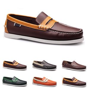 Sapatos casuais primavera outono verão cinza verde branco masculino baixo topo respirável sola macia sapatos sola plana masculino GAI-71