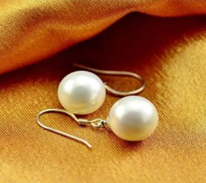 Elegant Round Imitation Pearl Drop Earrings For Bride Women Engagement Wedding Graceful Accessories Fashion Classic Earrings Cheap3441918