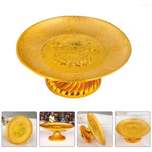 Bowls Sacrificial Offering Fruit Plate Creative Temple Plastic Tray Sacrifice Supply For Buddha Dish