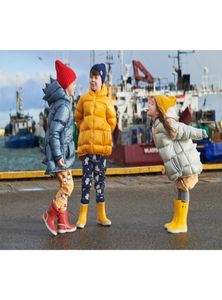 Piumino invernale per bambini Kukukid Ragazzi Ragazze Dinosauro Cappotto con cappuccio Baby Chid Piumino bianco Piumino Capispalla caldi LJ2011302559121