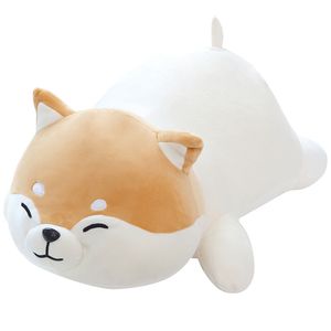 2024 bonito criativo oversized japonês shiba inu brinquedo de pelúcia adorável corgi recheado bonecas cão travesseiro presente decoração 35 polegada 90cm