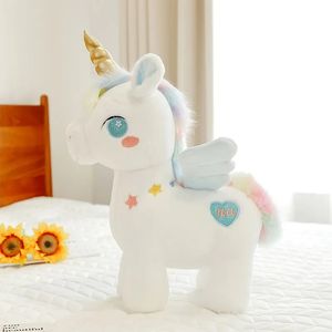2024 Hurtowy uroczy gwiaździsty kucyk Pony Plush Toys dla dzieci gry towarzysze świąteczne prezenty pokój wystrój pokoju
