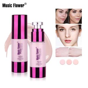 Music Flower Selling Products Koreanstyle Foundation Cream Natural Ruddy Soft Pink Skin Makeup M2066 240228