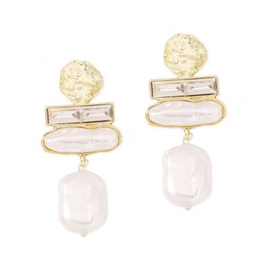 Pearl Glass Temperament, Light , Versatile Earrings, Alloy Yiwu Jewelry for Women