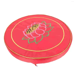 Pillow Worship Mat Yoga Meditating Pad Embroidery Pattern Seat Bolsters For Prayer Home Meditation Outdoor