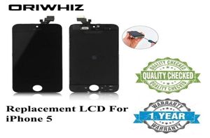 Nowy ekran Digitizer z zespołem z ramką z zamiennikiem montażu ramki dla iPhone'a 5 5G LCD Real PO DHL 8545451