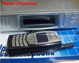 DHL SENAO SN6610 Ручной беспроводной телефон SN 6610 lt1 база 2 дополнительная трубка Дуплекс Intercomgt8351938