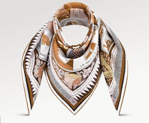 24 Top Fashion Silk Shawl Projektant włosów Szaliki Luksusowa marka nadruk Kerchief żeńska torba głowa opakowania bandeaus squareturbans opaska na ramię tote wstążka m78071