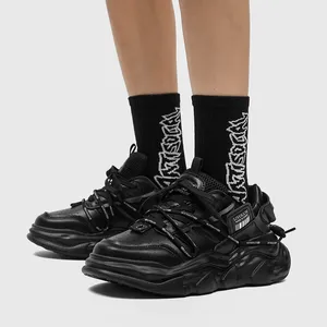 Klasik Koşu Ayakkabıları Kadın Erkekler Dantel -Konfor Nefes Alabilir Beyaz Siyah Erkek Eğitmenler Spor Spor ayakkabıları Gai